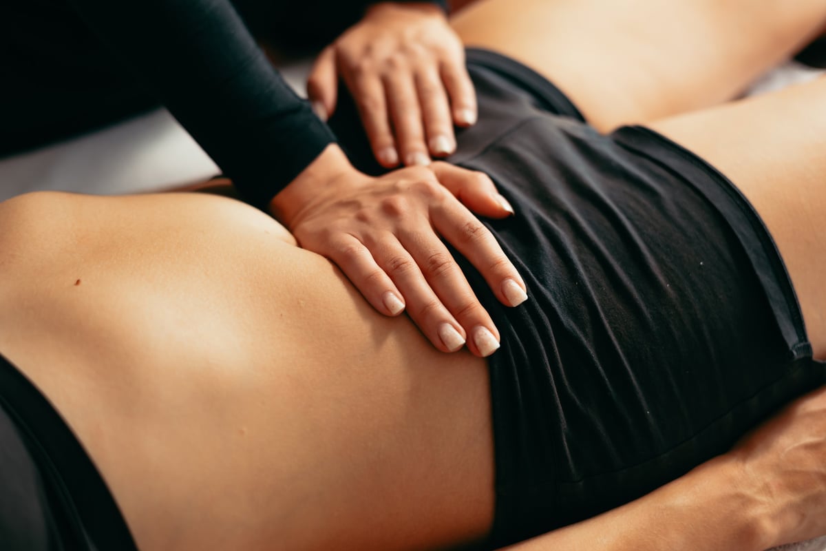 Professional therapeutic massage room in Fort Walton Beach, FL — calm treatment space for pain relief and recovery sessions